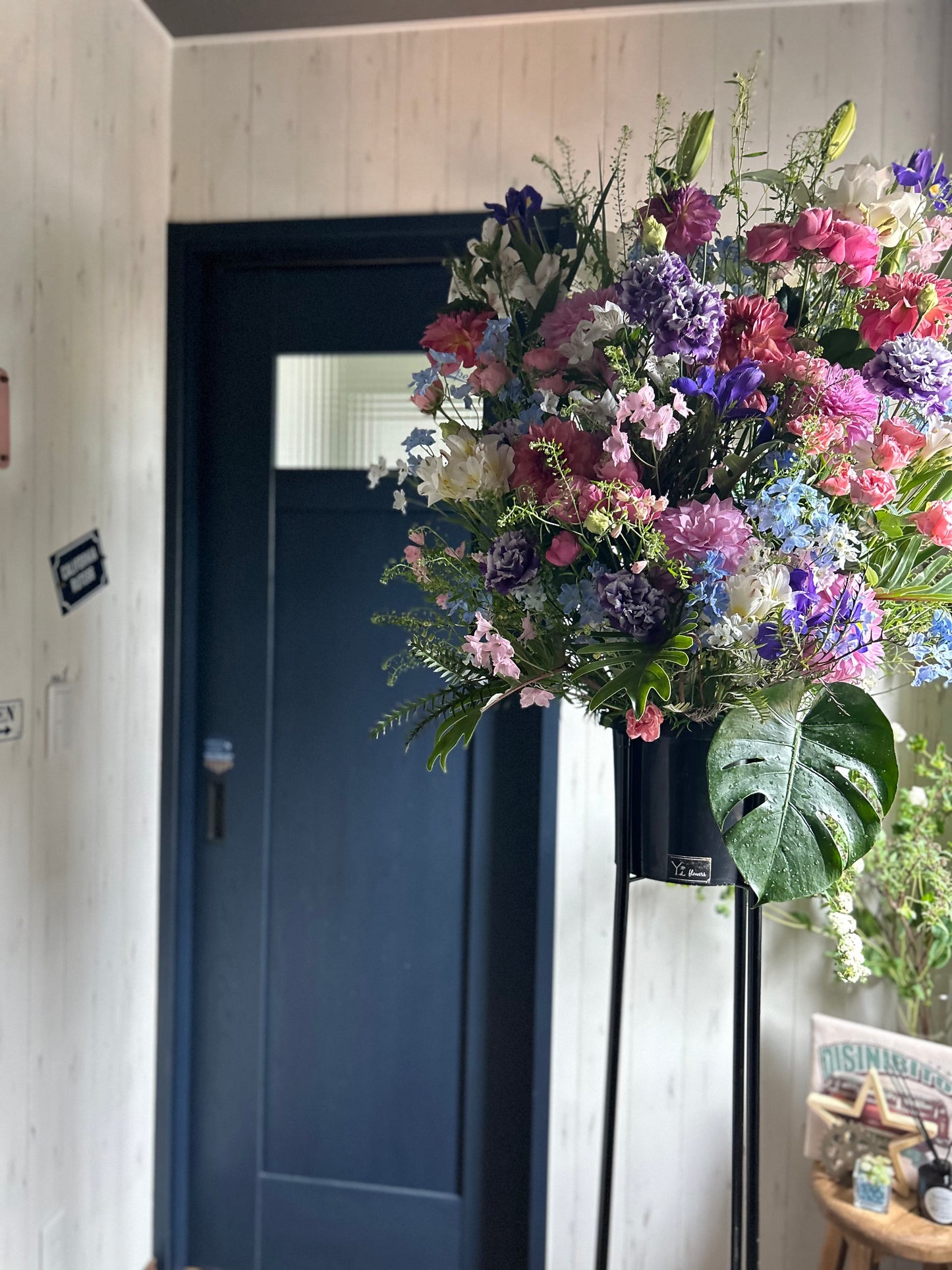 季節のスタンド花