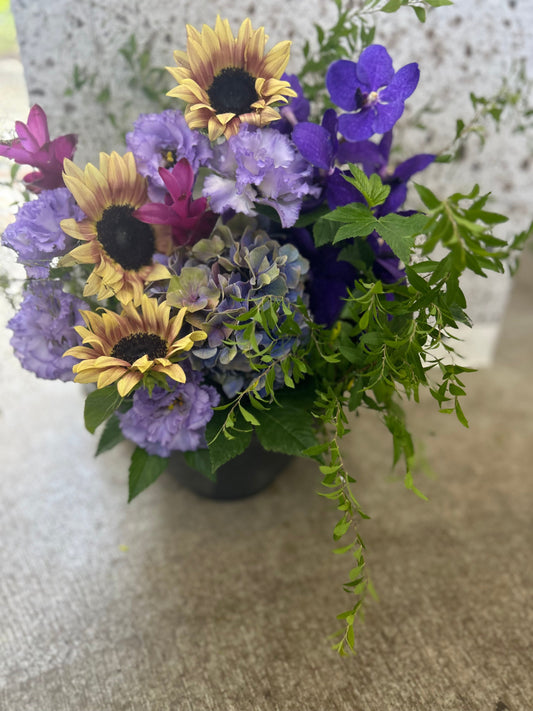 敬老の日のお花承り中