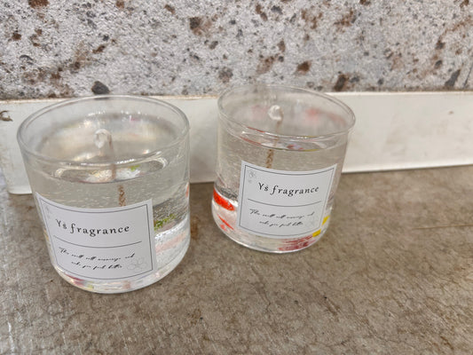アンダラクリスタルのジェルキャンドル
